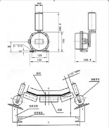山東卓信XLPP-J-12-30兩級(jí)跑偏開(kāi)關(guān)飼料廠跑偏開(kāi)關(guān)生產(chǎn)